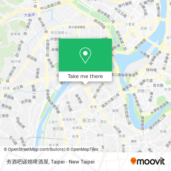 夯酒吧碳燒啤酒屋 map