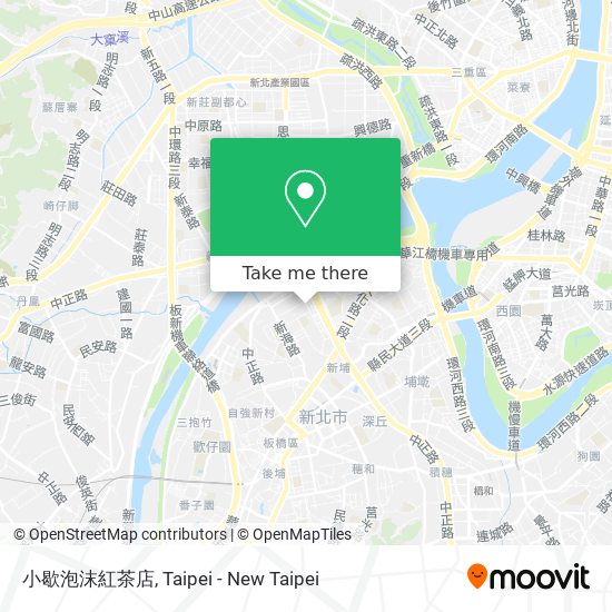 小歇泡沫紅茶店地圖