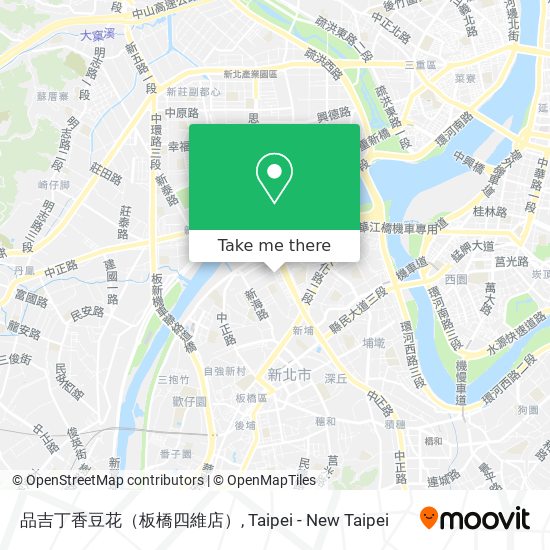 品吉丁香豆花（板橋四維店） map