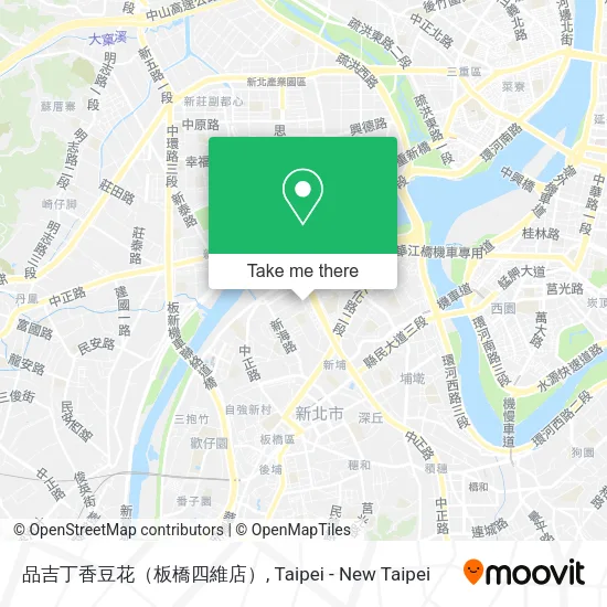 品吉丁香豆花（板橋四維店） map