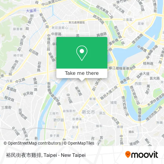 裕民街夜市雞排 map