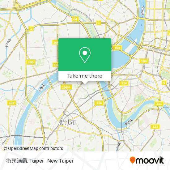 街頭滷霸 map