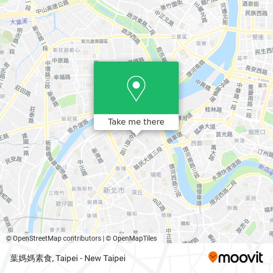 葉媽媽素食 map