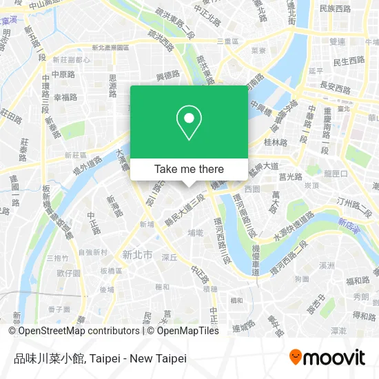 品味川菜小館 map