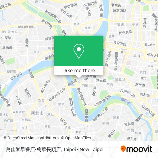 萬佳鄉早餐店-萬華長順店 map