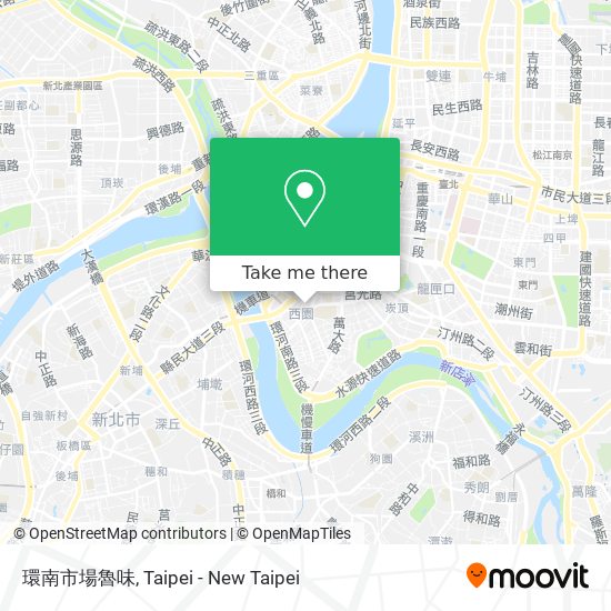 環南市場魯味 map