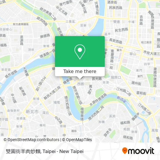 雙園街羊肉炒麵 map