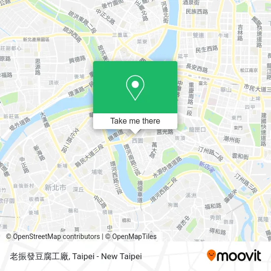 老振發豆腐工廠地圖