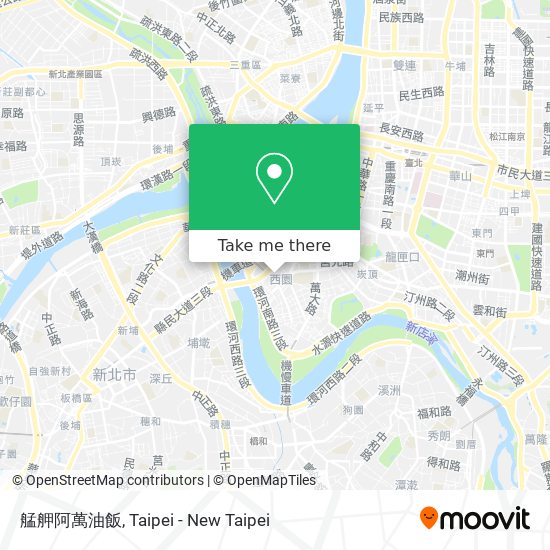 艋舺阿萬油飯 map