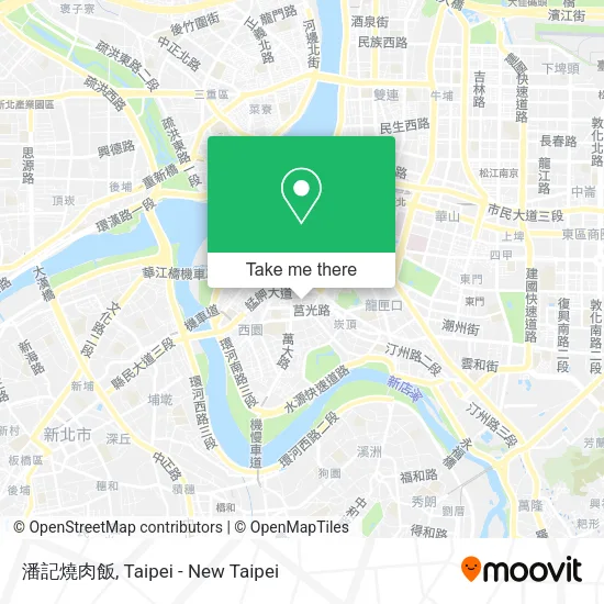 潘記燒肉飯地圖
