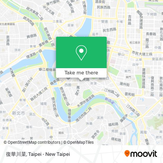 復華川菜 map