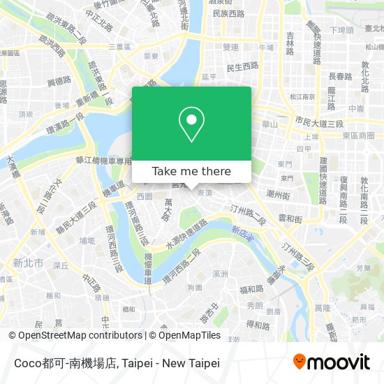 Coco都可-南機場店 map