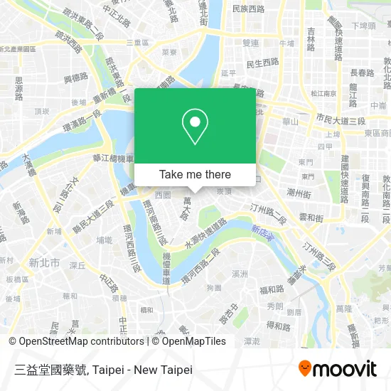 三益堂國藥號地圖