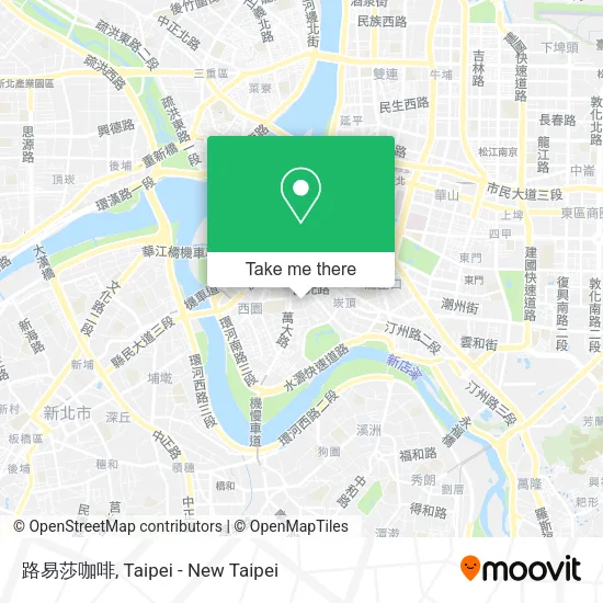 路易莎咖啡地圖
