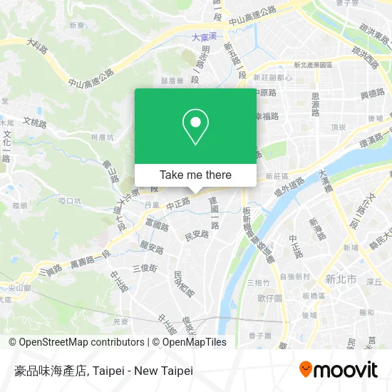 豪品味海產店 map