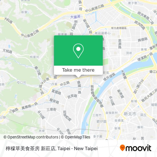 檸檬草美食茶房 新莊店 map
