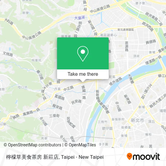 檸檬草美食茶房 新莊店 map