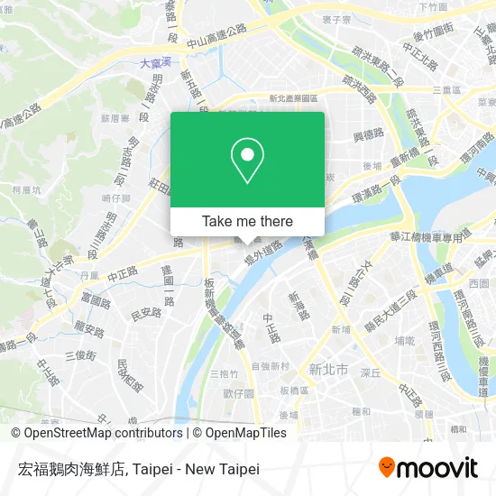 宏福鵝肉海鮮店地圖