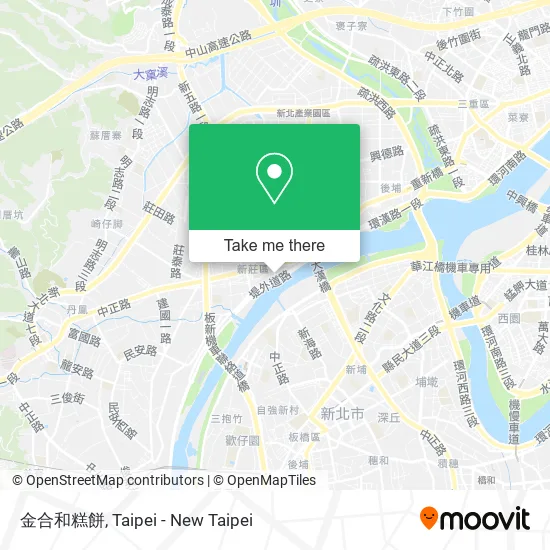 金合和糕餅 map
