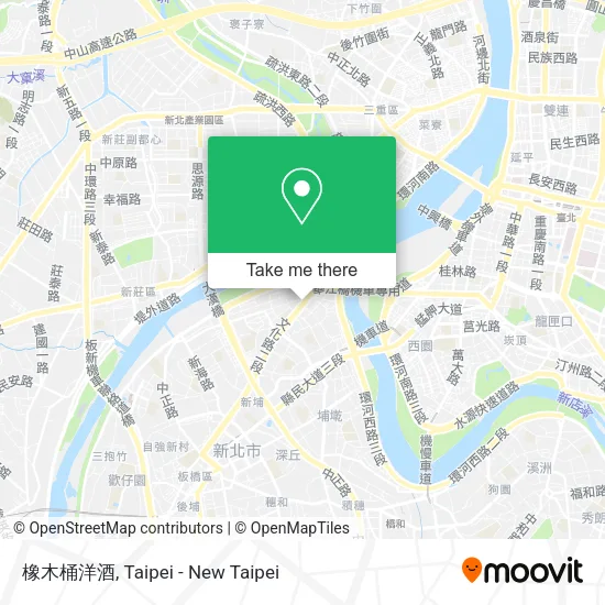 橡木桶洋酒地圖