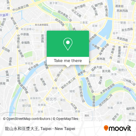 龍山永和豆漿大王 map