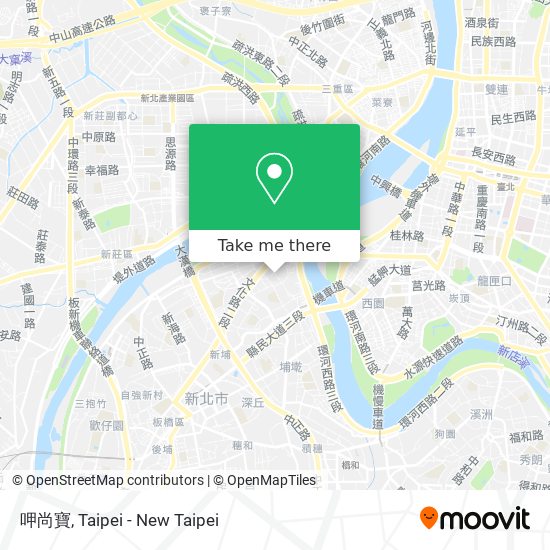 呷尚寶 map