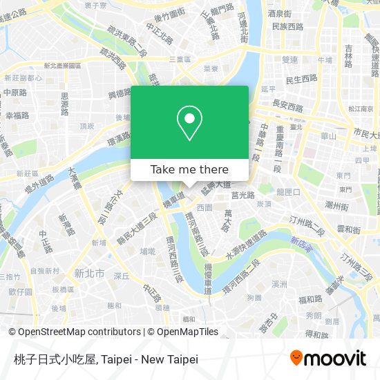 桃子日式小吃屋 map