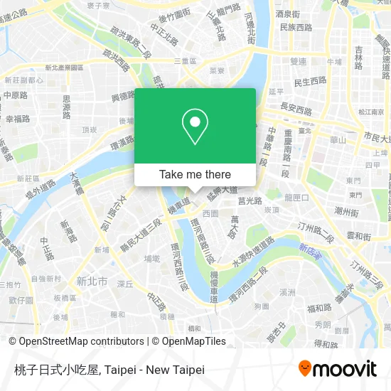 桃子日式小吃屋 map