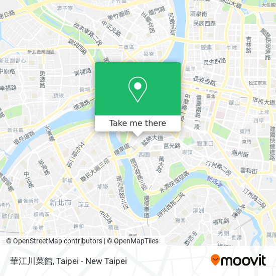 華江川菜館 map