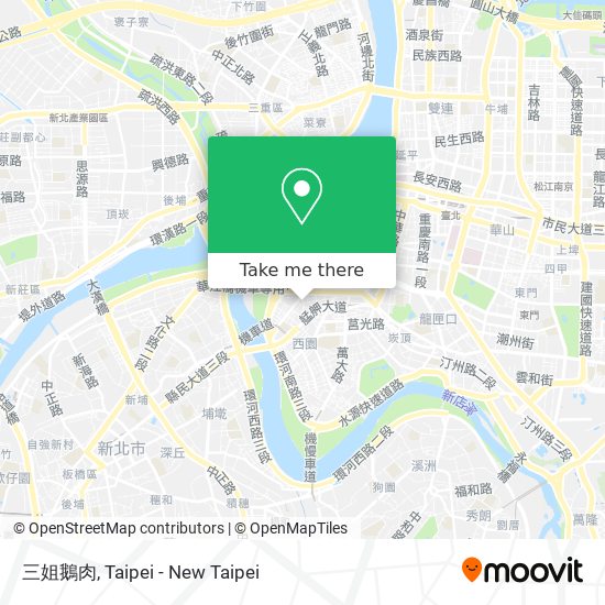 三姐鵝肉地圖