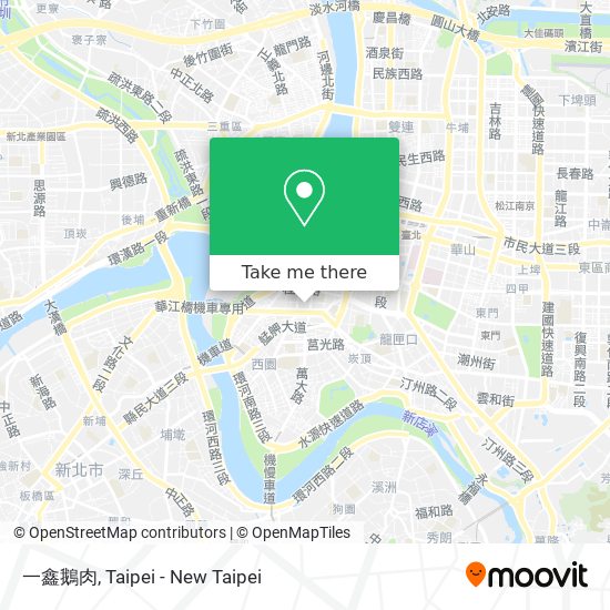 一鑫鵝肉 map