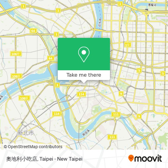 奧地利小吃店 map