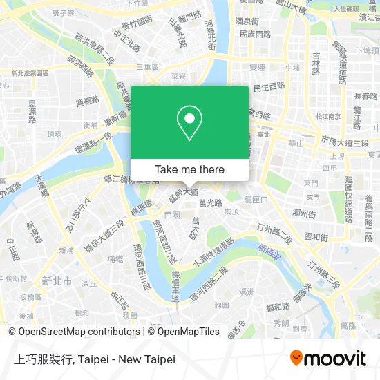 上巧服裝行地圖