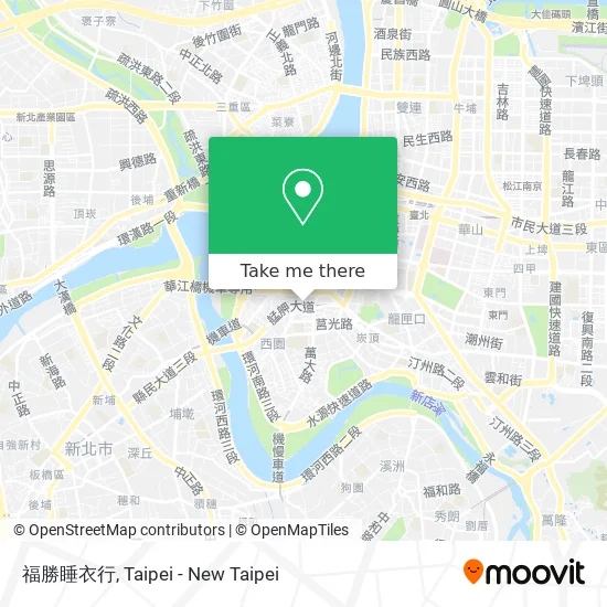 福勝睡衣行 map