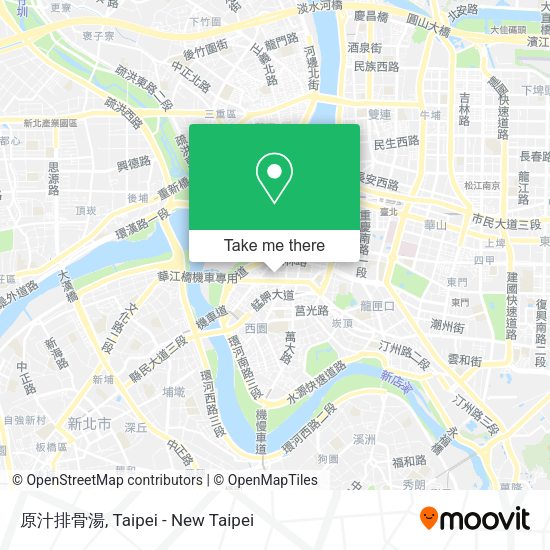 原汁排骨湯地圖
