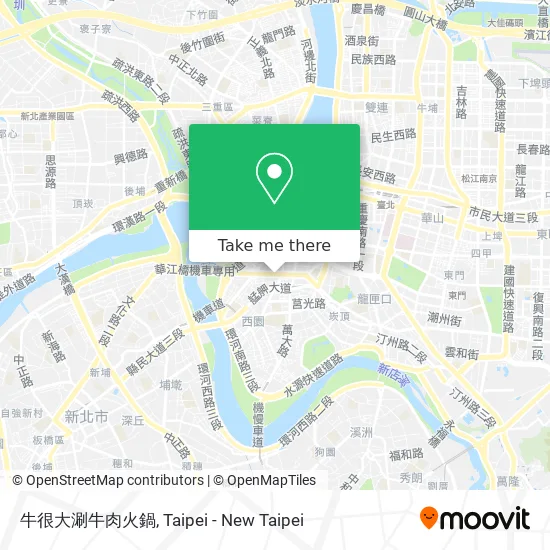 牛很大涮牛肉火鍋 map