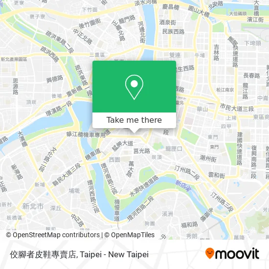 佼腳者皮鞋專賣店 map