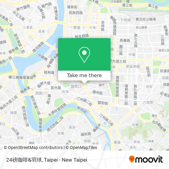 24磅咖啡&羽球 map