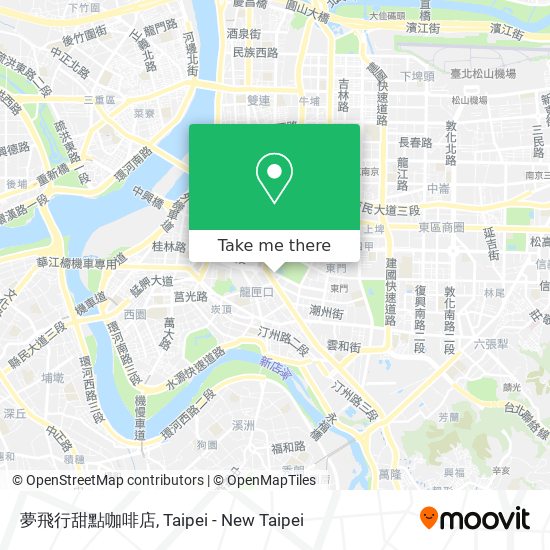 夢飛行甜點咖啡店 map