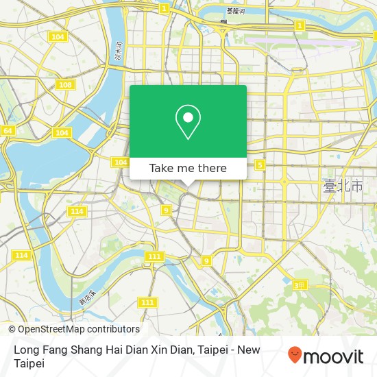 Long Fang Shang Hai Dian Xin Dian, 臺北市中正區杭州南路一段139號 map