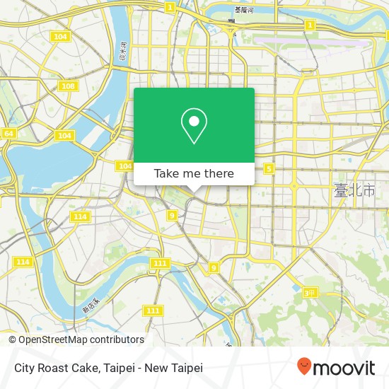 City Roast Cake, 臺北市中正區杭州南路一段145-2號 map