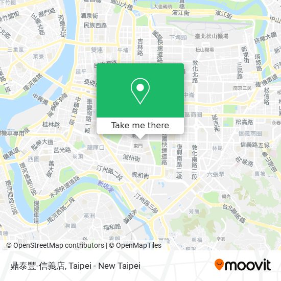 鼎泰豐-信義店 map