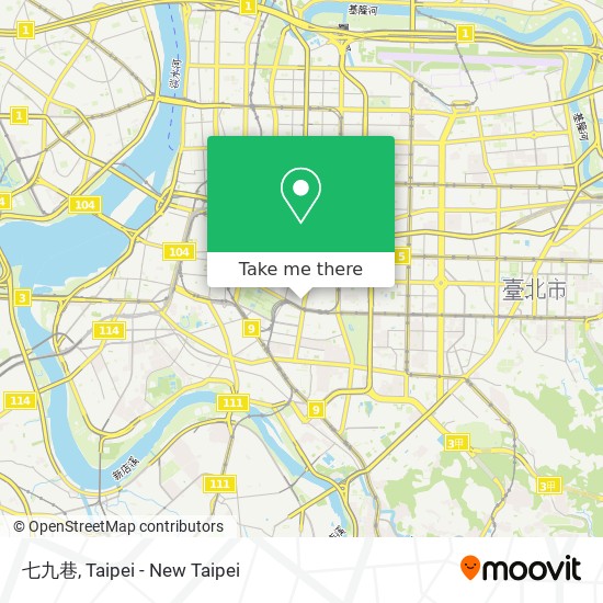 七九巷 map