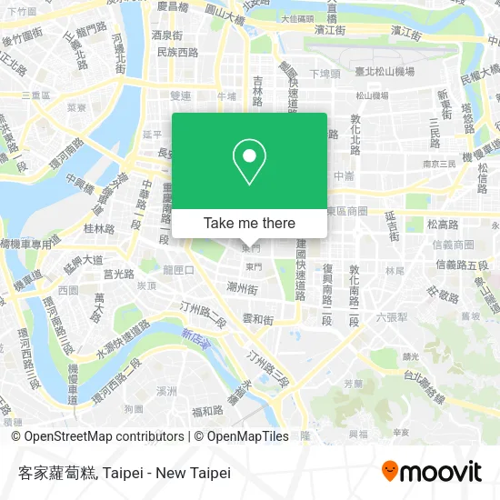 客家蘿蔔糕地圖