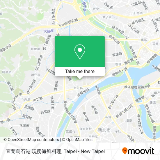 宜蘭烏石港 現撈海鮮料理地圖