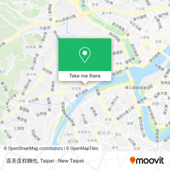 嘉美蛋糕麵包地圖