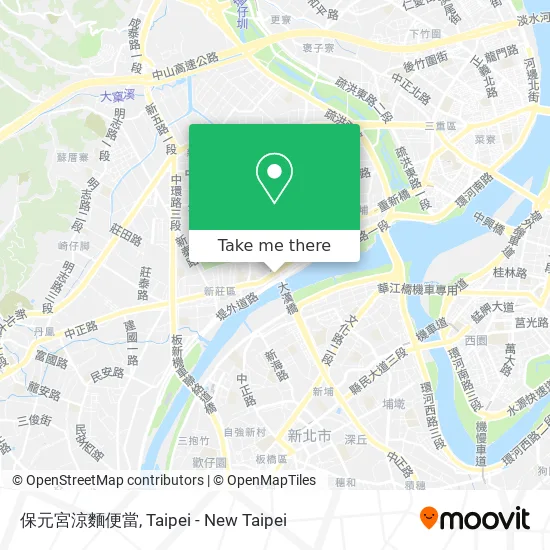 保元宮涼麵便當 map
