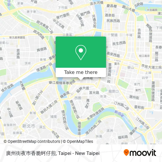 廣州街夜巿香脆蚵仔煎 map
