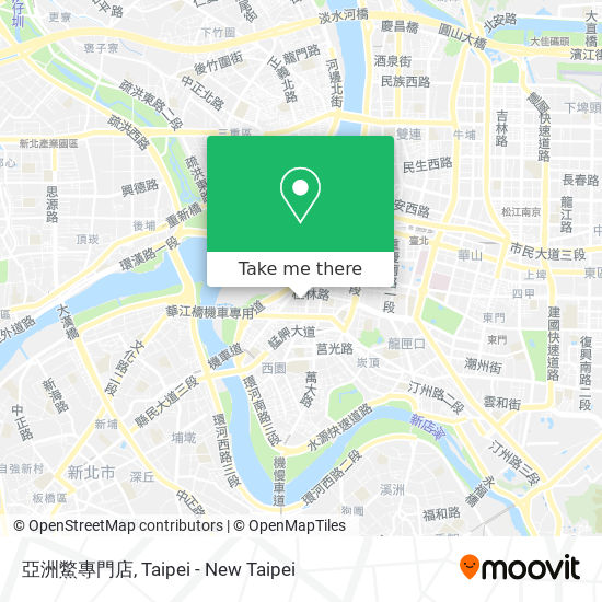 亞洲鱉專門店 map