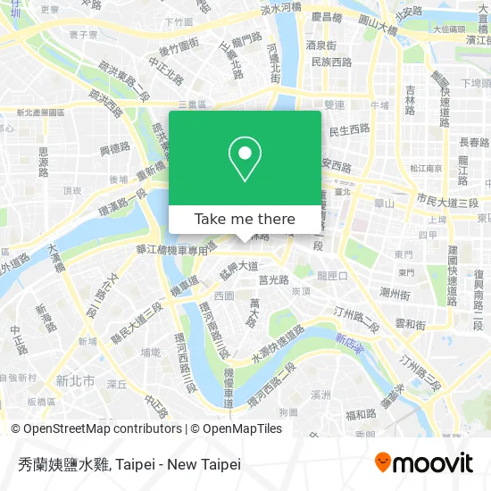 秀蘭姨鹽水雞 map